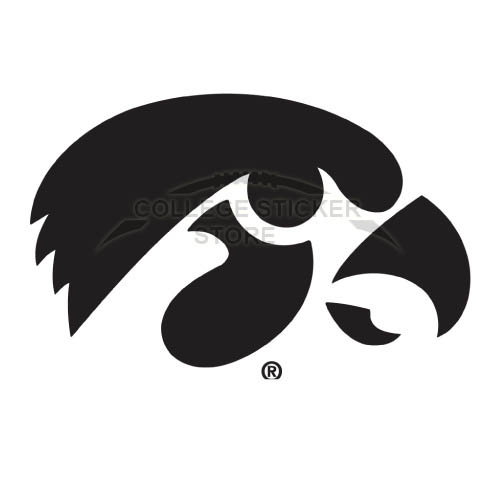 Design Iowa Hawkeyes Iron-on Transfers (Wall Stickers)NO.4651